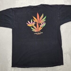 Loser Machine Company Shirt Men XL Vintage LMC Skater 90s Weed Leaf Stoner Adult